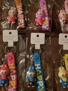 Labubu Keychains-Set Of 6